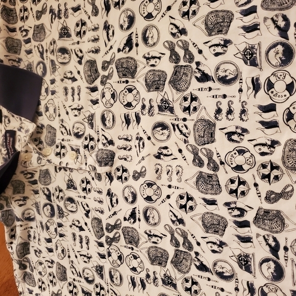 Roundtree & Yorke Graphics Short Sleeve Sz. XL Polo - Picture 7 of 11